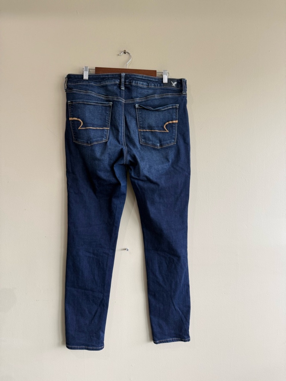 American Eagle Outfitters High-Rise Super Stretch Skinny Jeans 16 Long - Picture 6 of 12